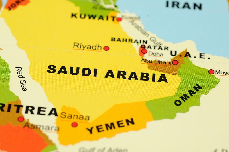 bigstock-Saudi-Arabia-On-Map-3972029