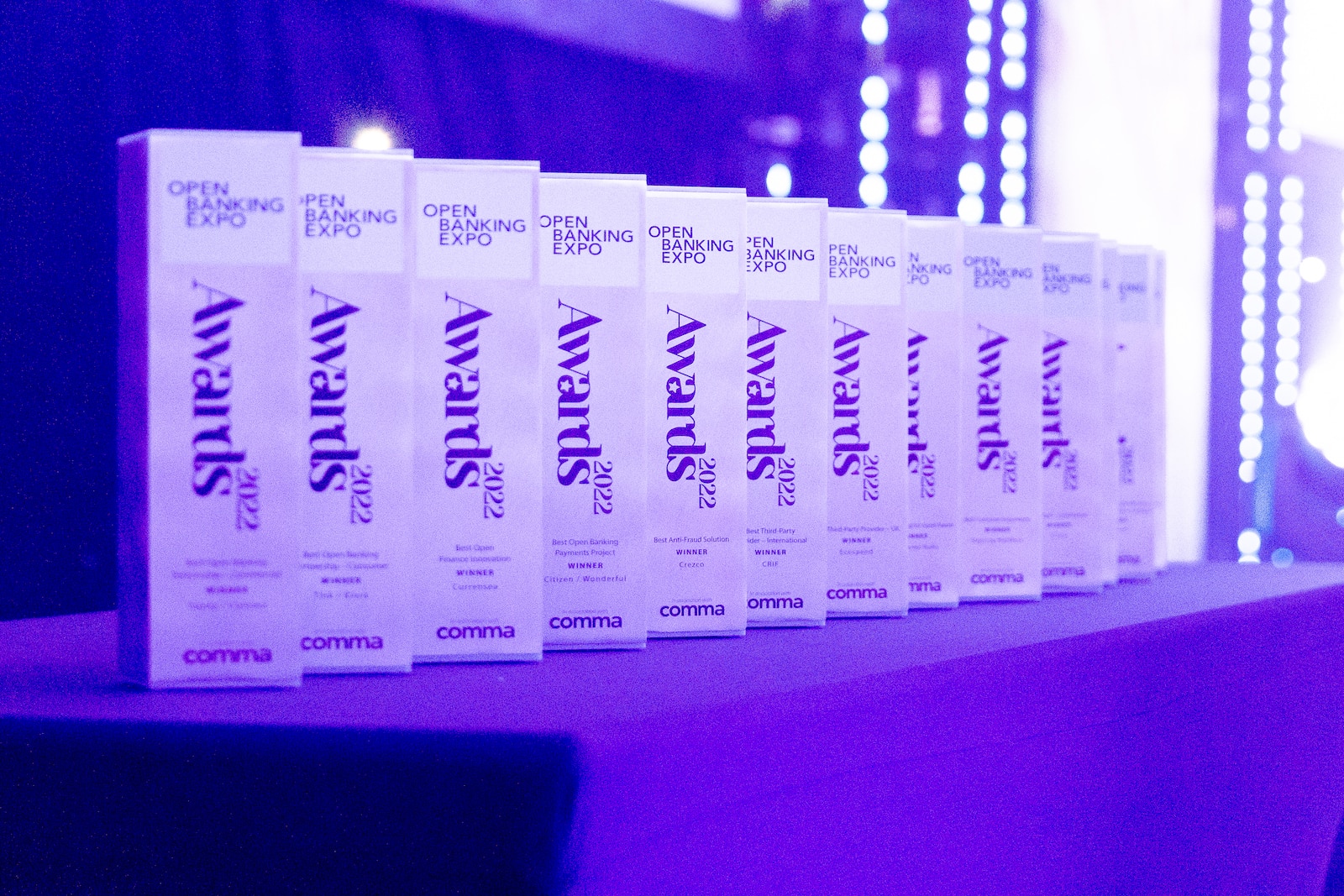 OBExpo Awards trophies